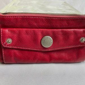 Vintage Gap red leather wallet